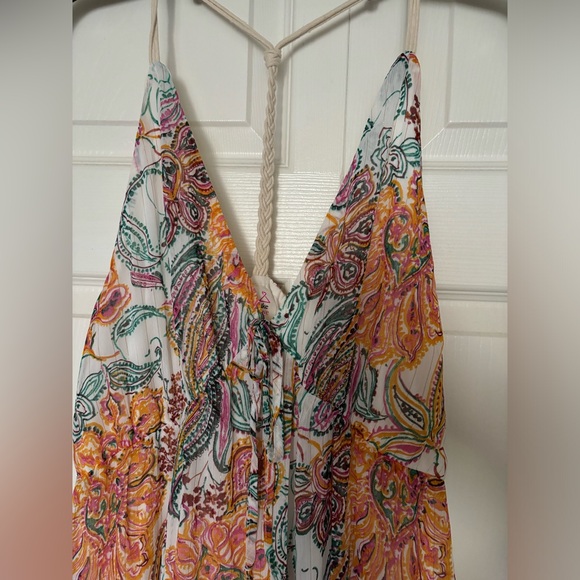 Beautiful Like Love Paisley Print Maxi Dress 👗 Plus size - Picture 3 of 7